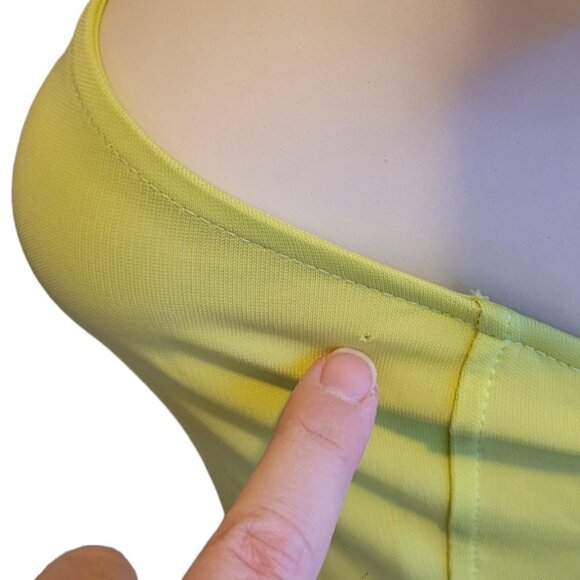 Revolve FRAME Sleeveless Lemon Bodysuit XS - Picture 7 of 11